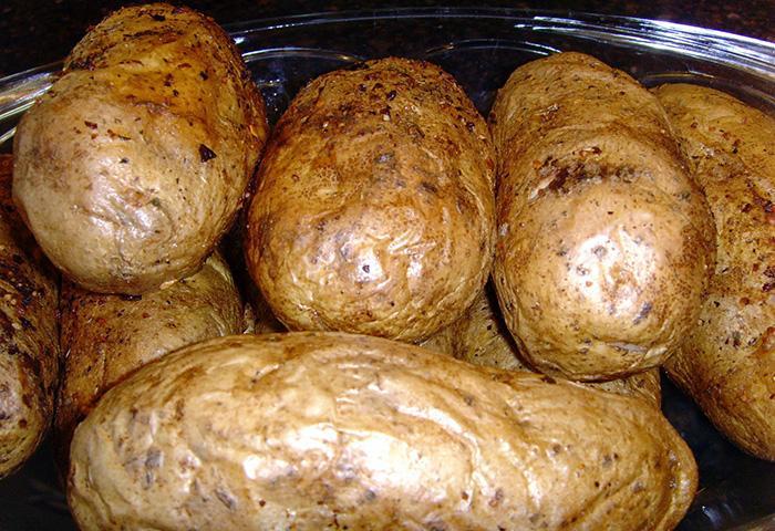Печеная картошка